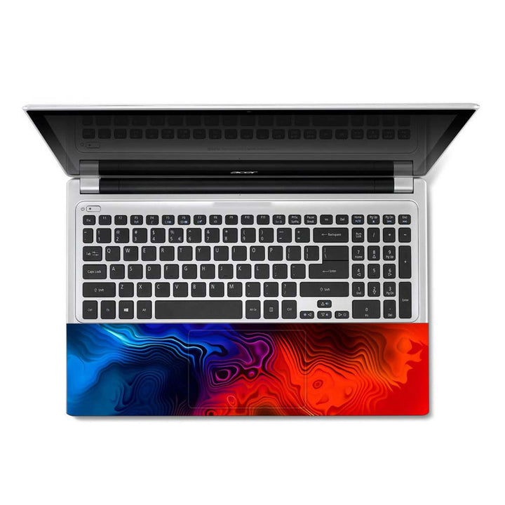 Full Panel Laptop Skin - Colour Mix Abstract