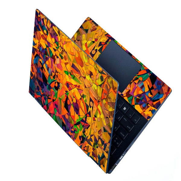 Full Panel Laptop Skin - Colourfull Abstract