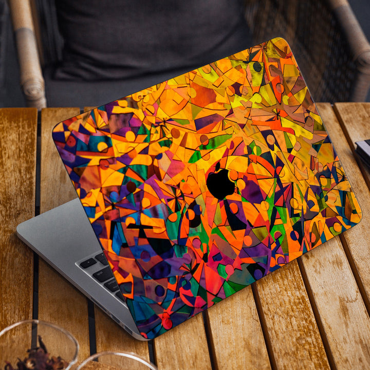 Laptop Skin for Apple MacBook - Colourfull Abstract - SkinsLegend