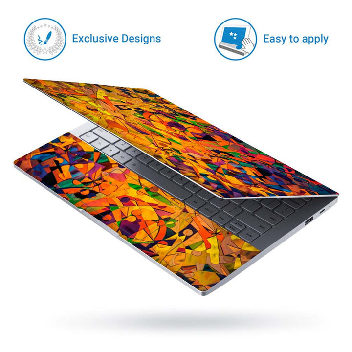 Full Panel Laptop Skin - Colourfull Abstract