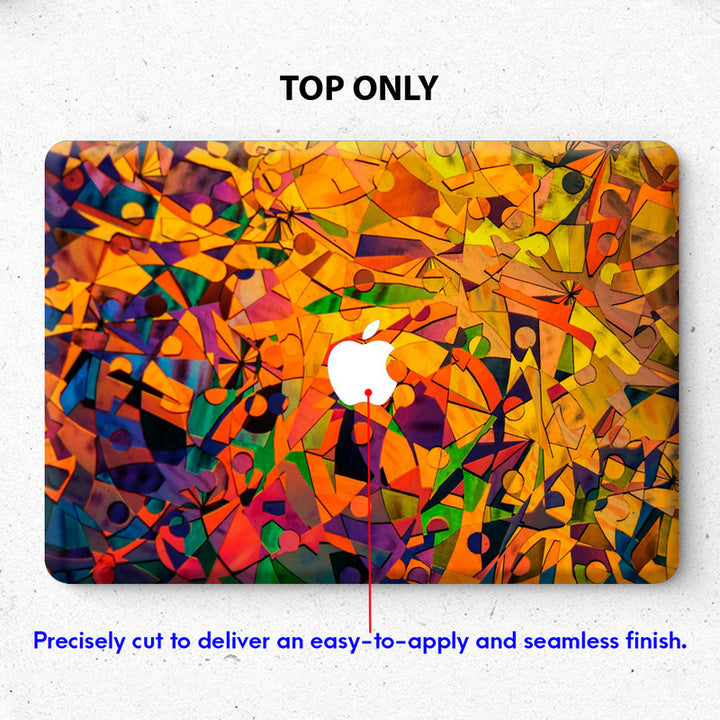 Laptop Skin for Apple MacBook - Colourfull Abstract - SkinsLegend