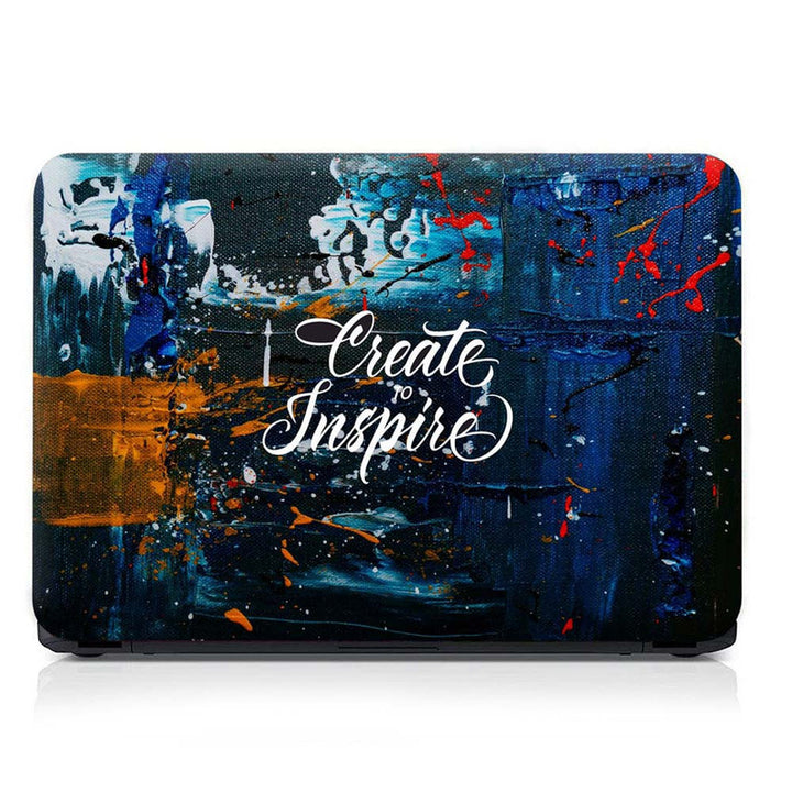 Full Panel Laptop Skin - Create to Inspire Canvas Art