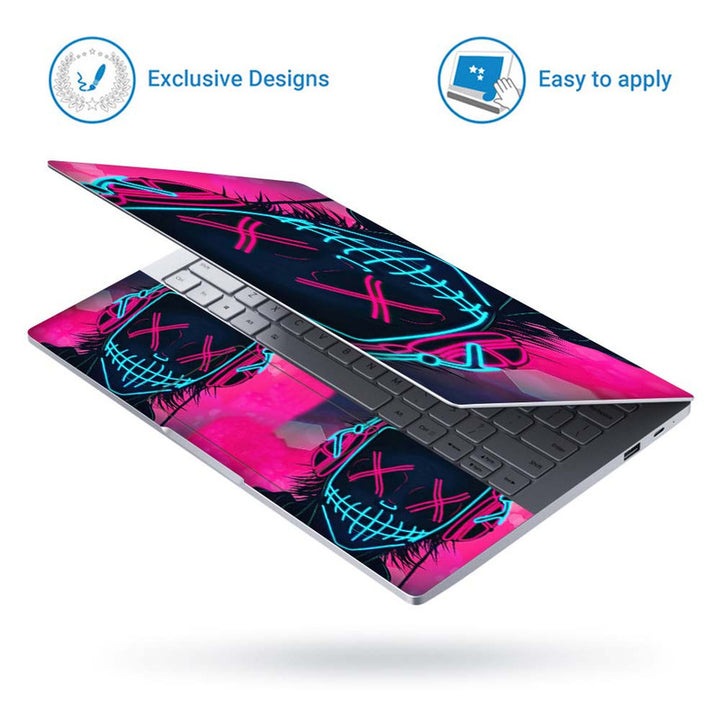 Full Panel Laptop Skin - Cross Eyes