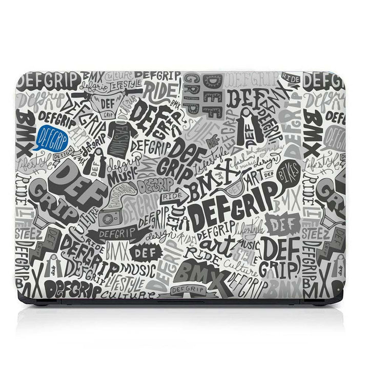 Full Panel Laptop Skin - DEFGRIP Sticker Bomb