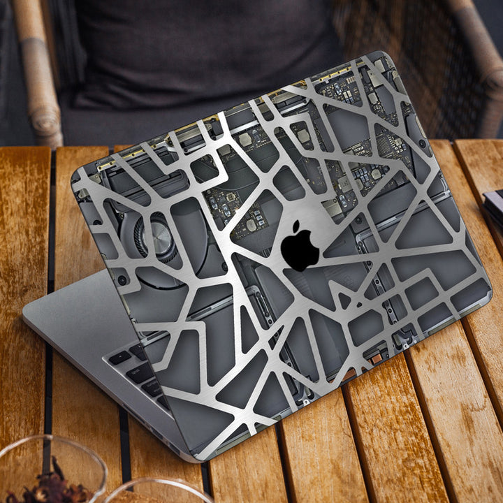 Laptop Skin for Apple MacBook - Dark Grey Motherboard - SkinsLegend