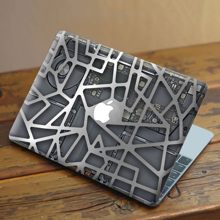 Laptop Skin for Apple MacBook - Dark Grey Motherboard - SkinsLegend