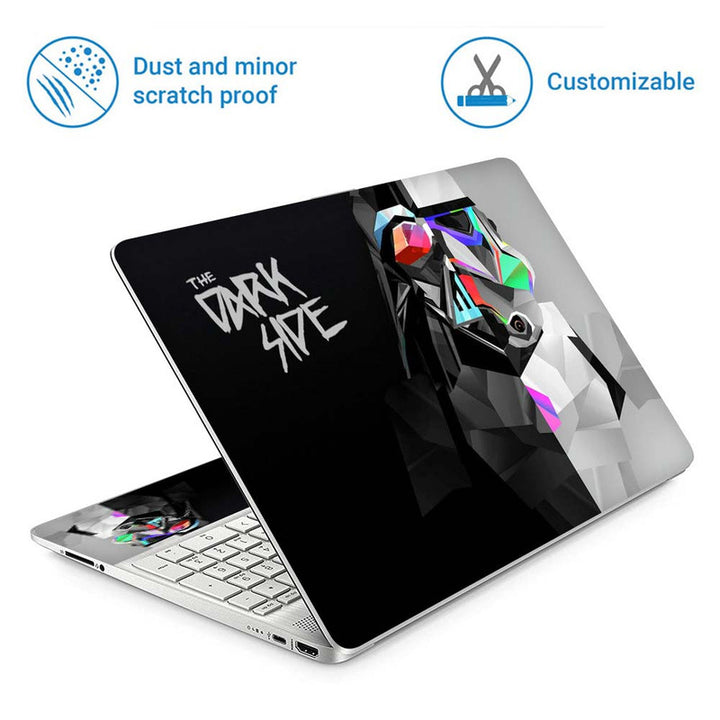 Full Panel Laptop Skin - Dark Side