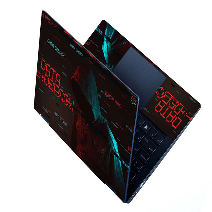 Full Panel Laptop Skin - Data Breach