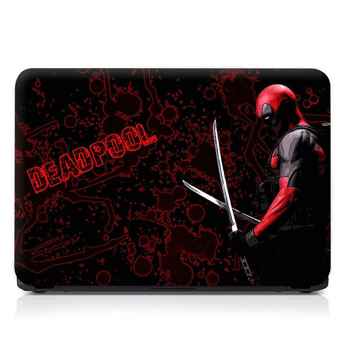 Full Panel Laptop Skin - Deadpool Red