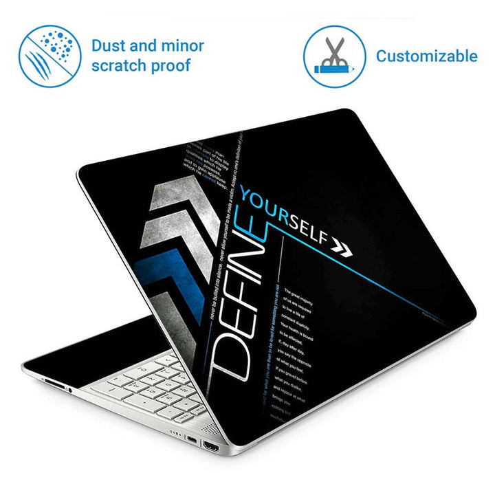 Full Panel Laptop Skin - Define Yourself