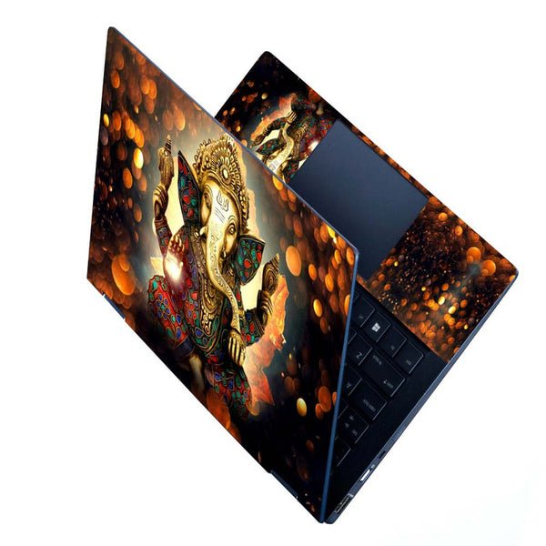 Full Panel Laptop Skin - Diamond Ganesh