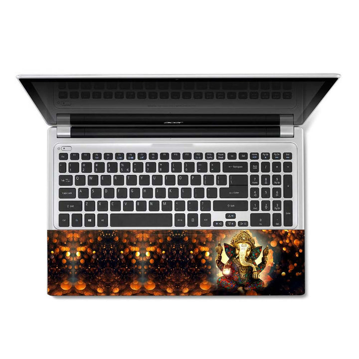 Full Panel Laptop Skin - Diamond Ganesh