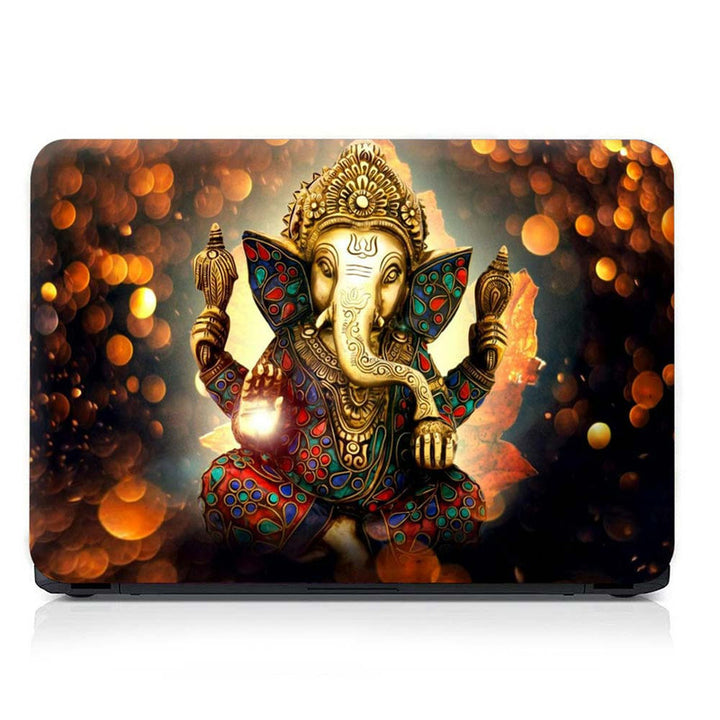 Full Panel Laptop Skin - Diamond Ganesh