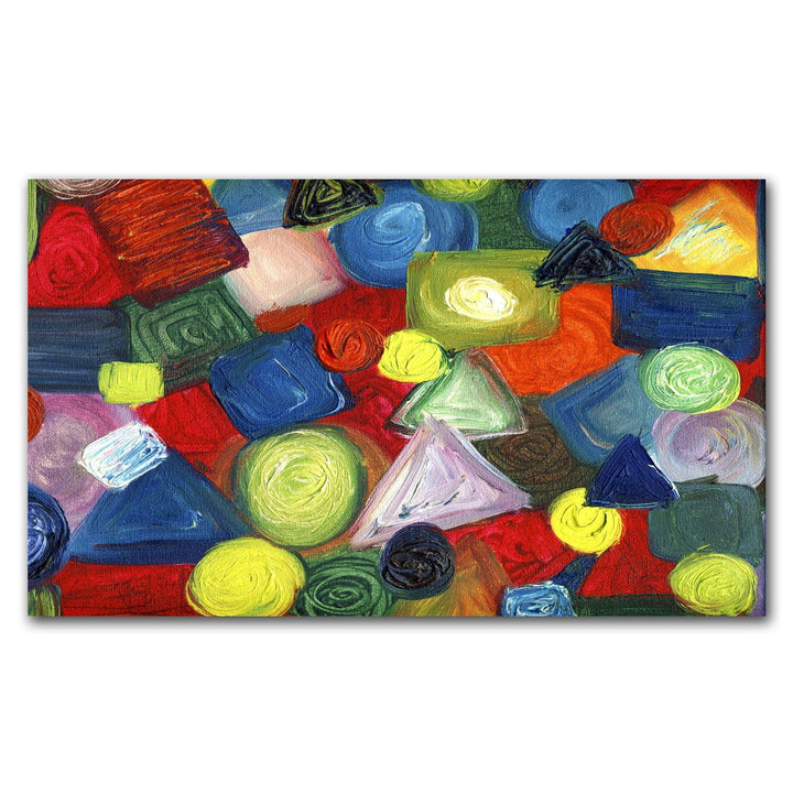 FineArts Rolled Canvas Painting - Different Shapes