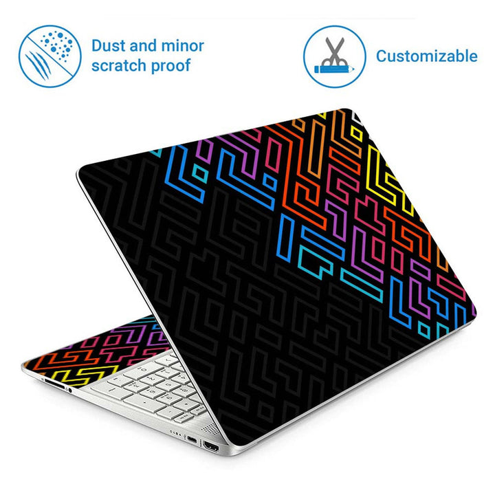 Full Panel Laptop Skin - Different Shapes