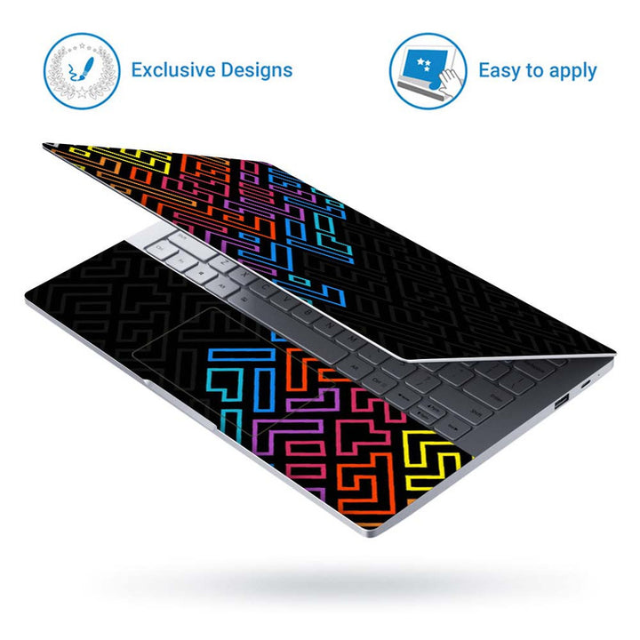 Full Panel Laptop Skin - Different Shapes