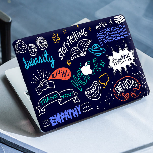 Laptop Skin for Apple MacBook - Diversity Voice - SkinsLegend