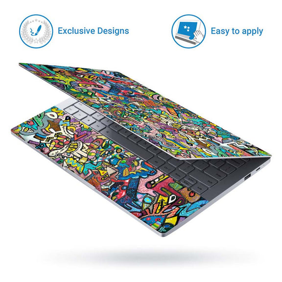 Full Panel Laptop Skin - Dotted Paisley – SkinsLegend