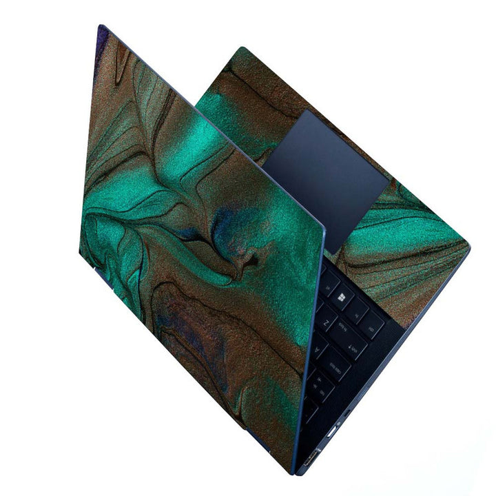 Full Panel Laptop Skin - Dusty Feather Shade