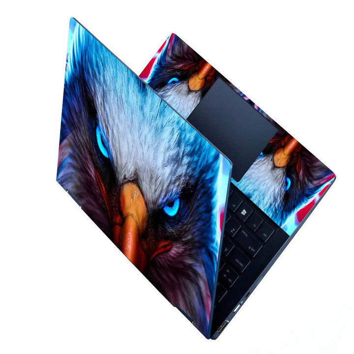 Full Panel Laptop Skin - Eagle Eyes Digital Art