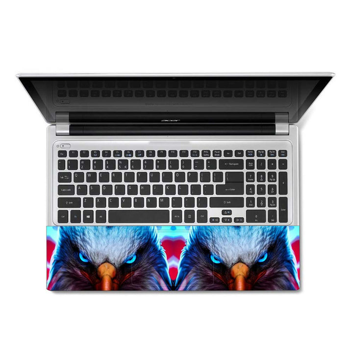 Full Panel Laptop Skin - Eagle Eyes Digital Art