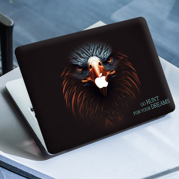 Laptop Skin for Apple MacBook - Eagle Go Hunt Dreams - SkinsLegend