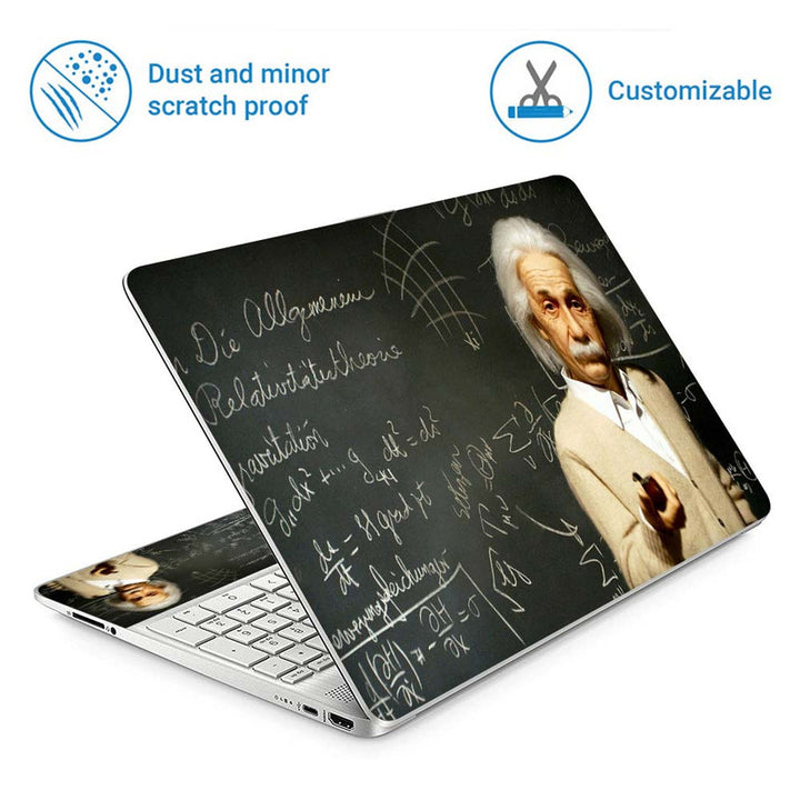 Full Panel Laptop Skin - Einstein Board