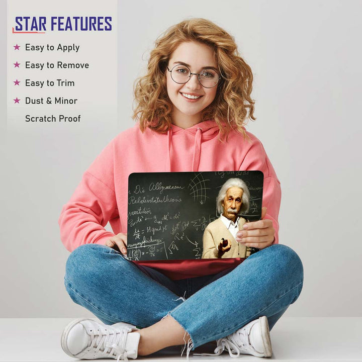 Full Panel Laptop Skin - Einstein Board