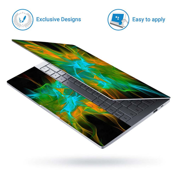 Full Panel Laptop Skin - Electrifying Lines