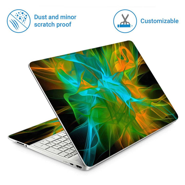 Full Panel Laptop Skin - Electrifying Lines