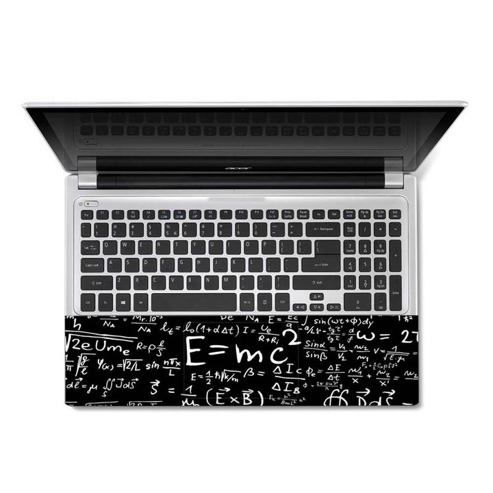 Full Panel Laptop Skin - Emc2 Black