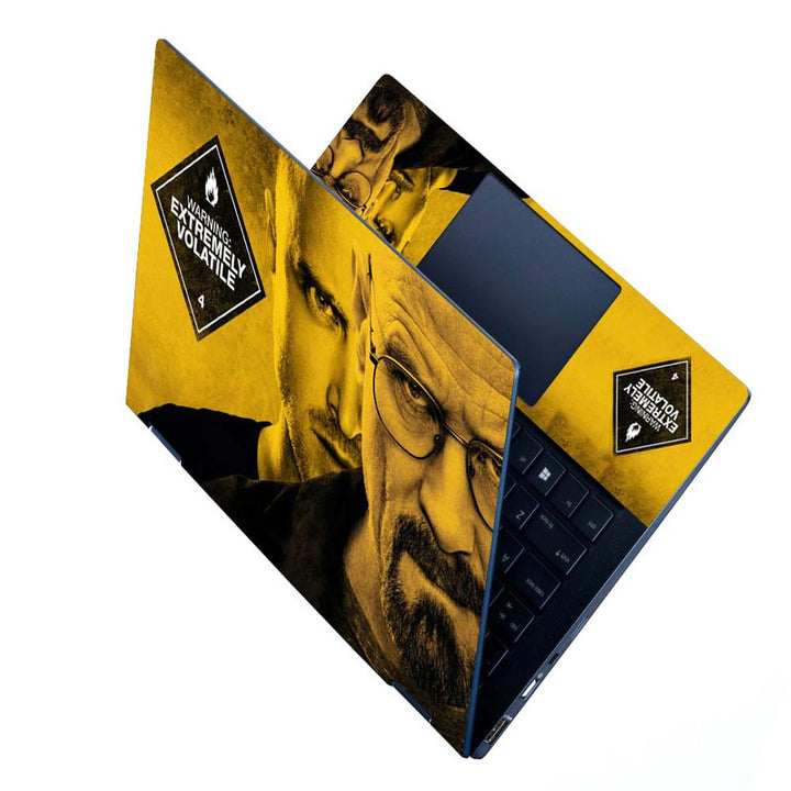 Full Panel Laptop Skin - Extremely Volatile