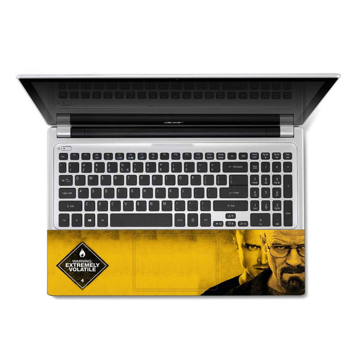 Full Panel Laptop Skin - Extremely Volatile