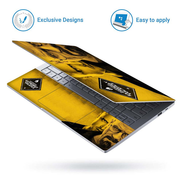 Full Panel Laptop Skin - Extremely Volatile