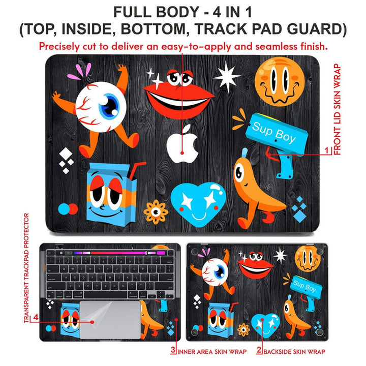 Laptop Skin for Apple MacBook - Fabulous Design - SkinsLegend