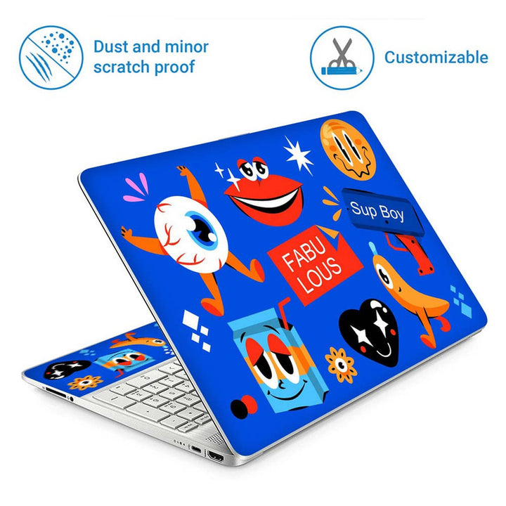 Full Panel Laptop Skin - Fabulous