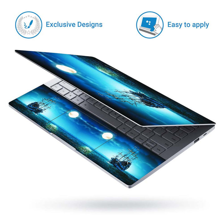 Full Panel Laptop Skin - Fantasy Ship