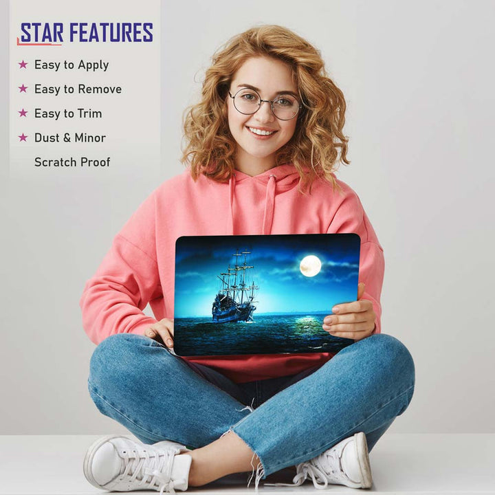 Full Panel Laptop Skin - Fantasy Ship