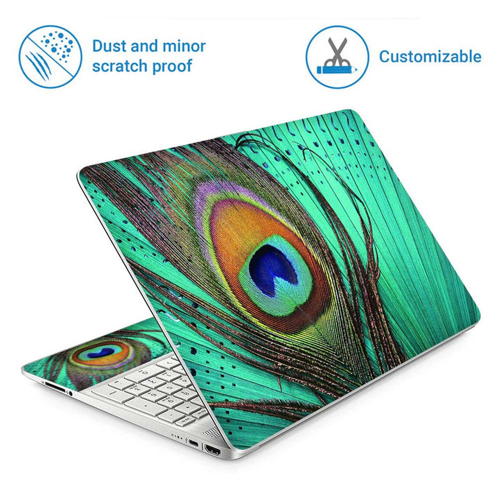 Full Panel Laptop Skin - Feather