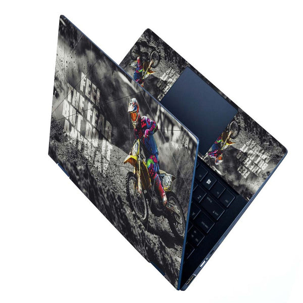 Full Panel Laptop Skin - Feel The Fear