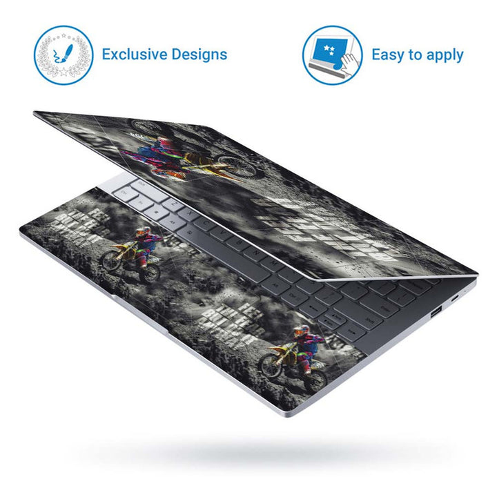 Full Panel Laptop Skin - Feel The Fear