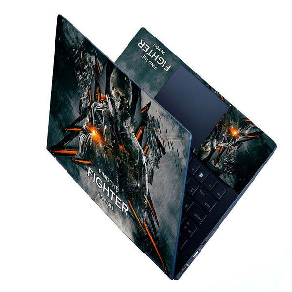 Full Panel Laptop Skin - Find the Fighter in You