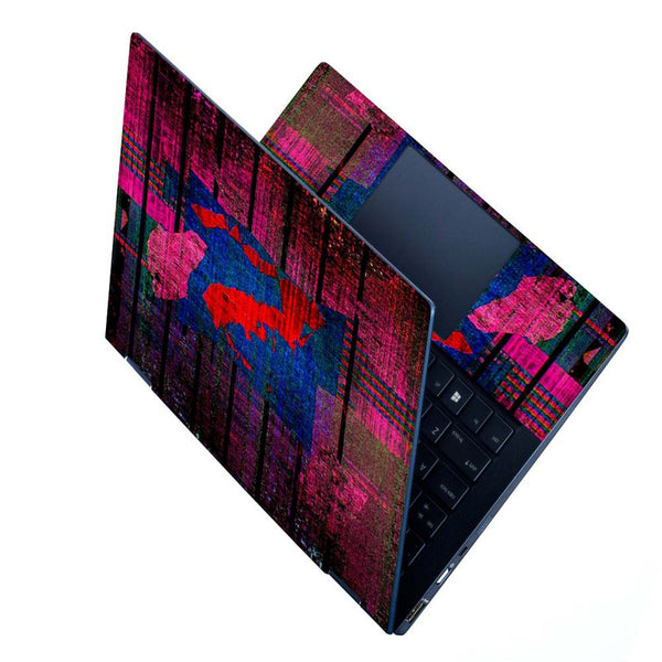 Full Panel Laptop Skin - Flag Art