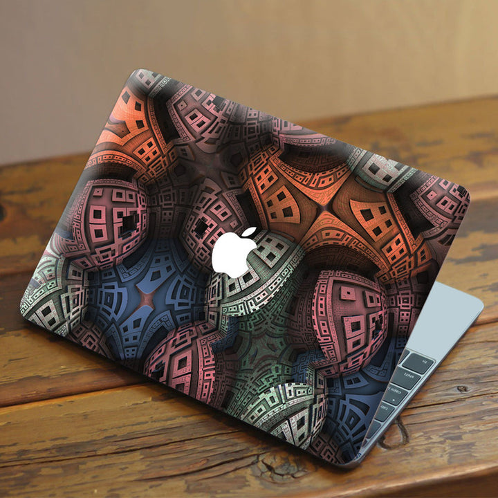 Laptop Skin for Apple MacBook - Fractal 3D Rendering - SkinsLegend