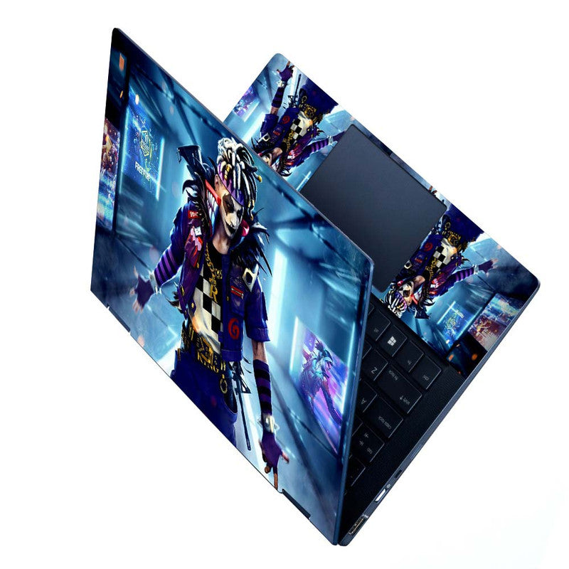 Full Panel Laptop Skin - Free Fire Jocker Design – SkinsLegend