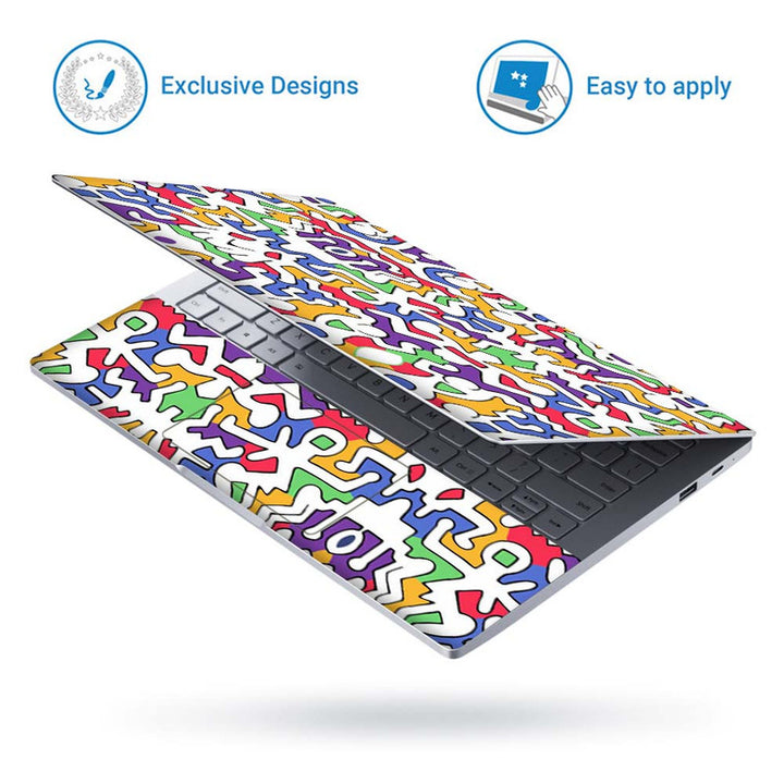 Full Panel Laptop Skin - Free Style Art