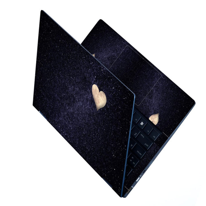 Laptop Skin - Love Symbol In Space