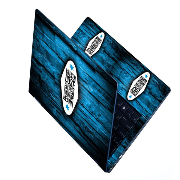 Laptop Skin - Never Lose Blue Stone