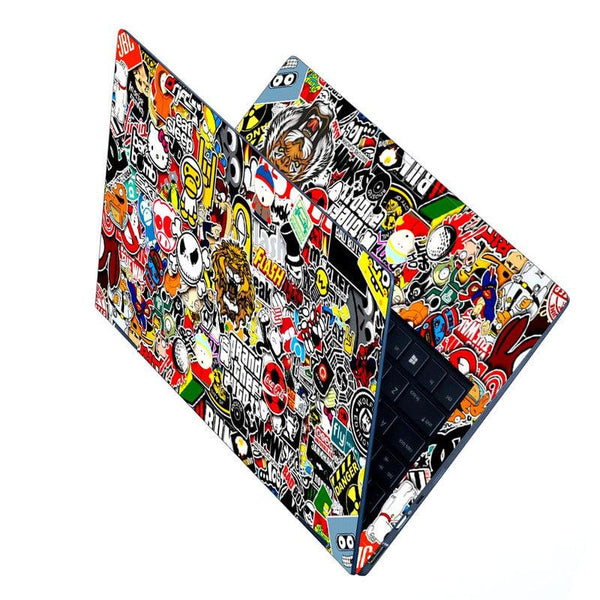 Kotart Laptop Stickers / Skin for Size Upto 16 inch - Bubble Free HD  Printed Removable Laptop Sticker - Vinyl Laptop Skins for All Laptops Dell  HP