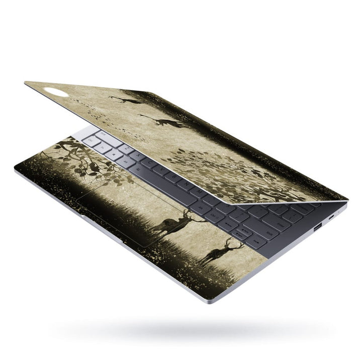 Laptop Skin - Deer Brownish Art